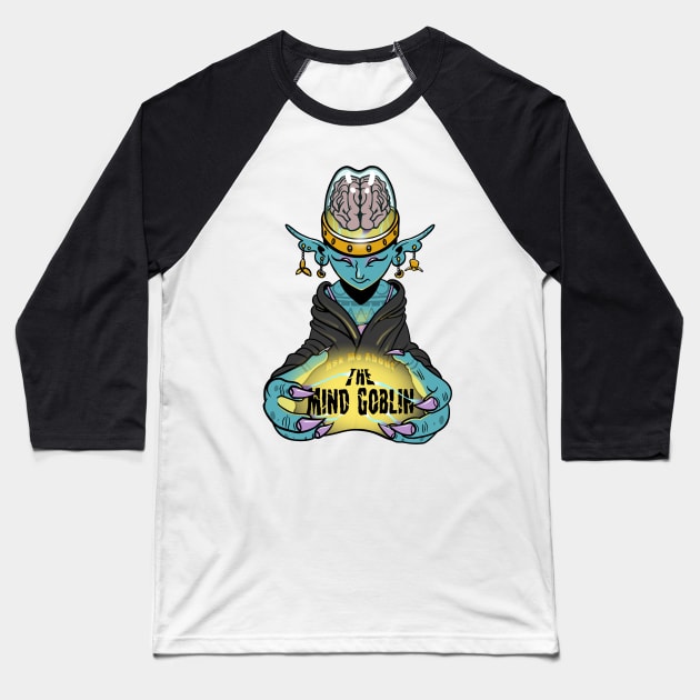 The ‘Mind Goblin’ Baseball T-Shirt by ArmyOfGoblins